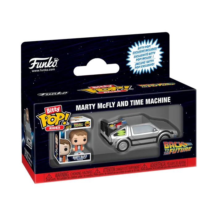 RETOUR VERS LE FUTUR - Bitty Pop Ride - Time Machine