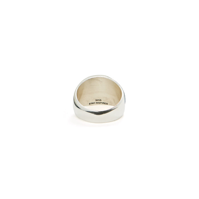 Ring | Stroke Logo - Sterling Silver