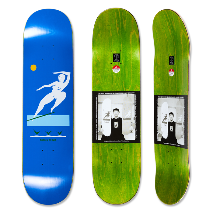 Robbin de Wit Guest Board - Back Smith - Blue