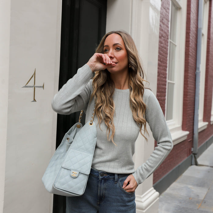 Salima knit silver
