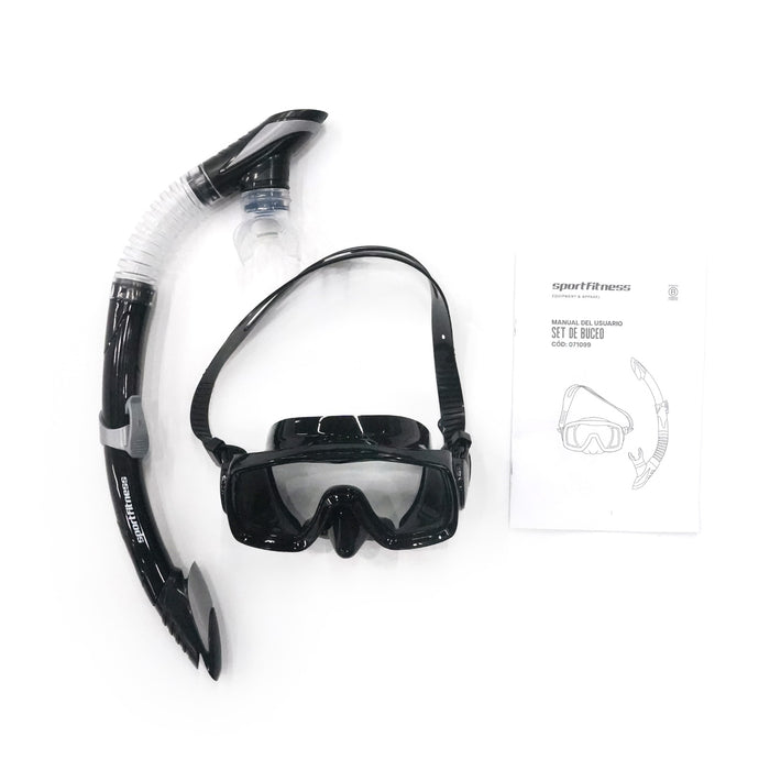 Set De Buceo Negro