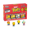 SIMPSONS - Bitty Pop 4 Pack 2.5cm - Bart