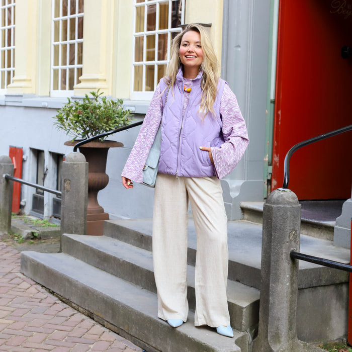 Soho gilet lila