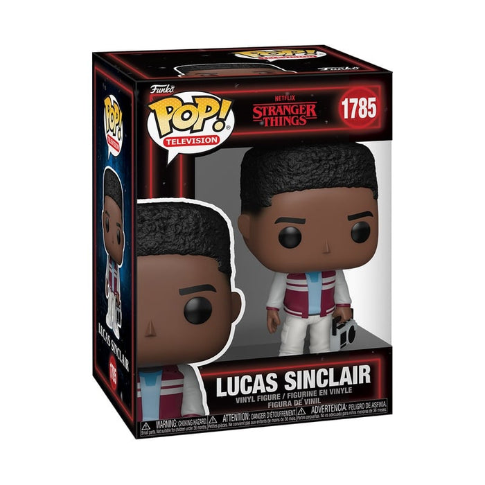 STRANGER THINGS S5 - POP TV N° 1785 - Lucas Sinclair avec Boombox