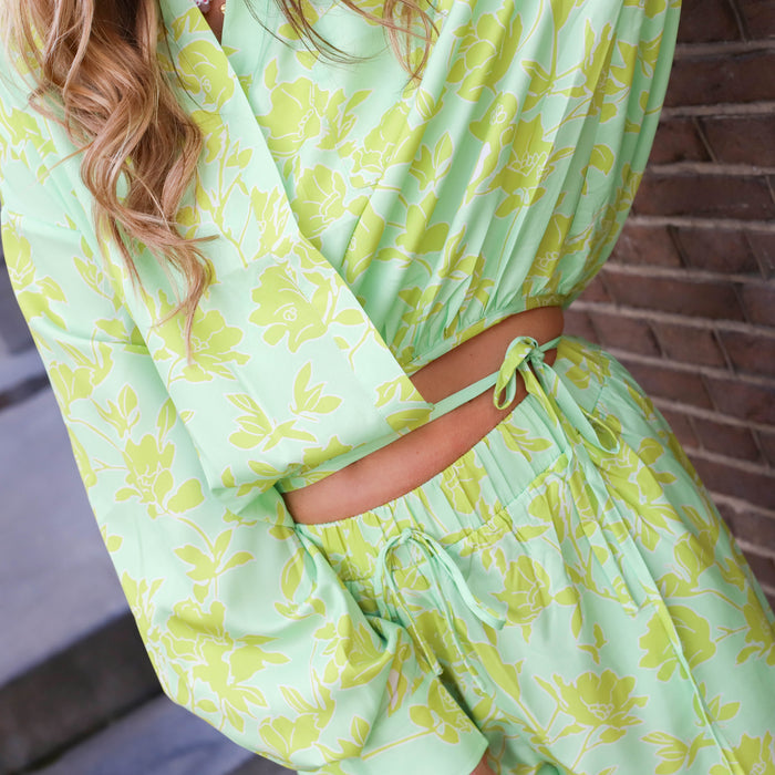 Studio Amaya Lilou blouse multi print