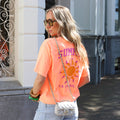 Summer tee sunshine oranje