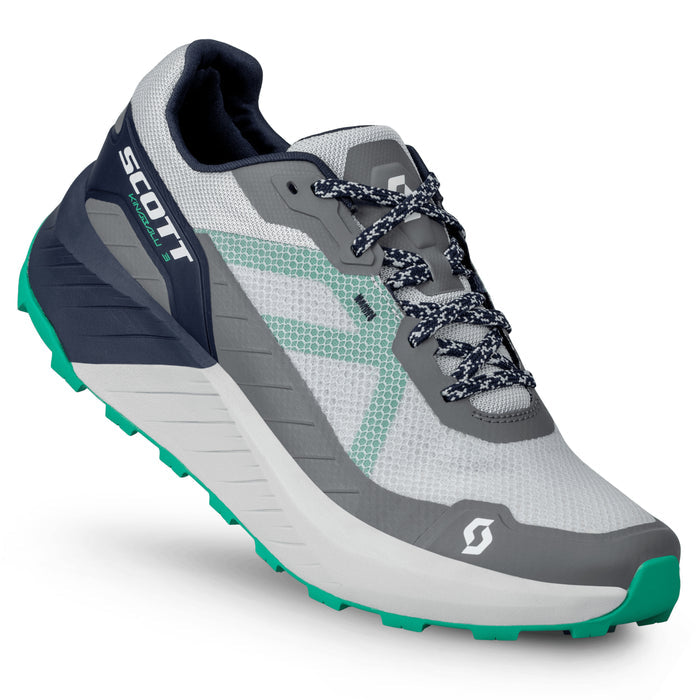 Tenis Kinabalu 3 Scott Aguamarina/Gris
