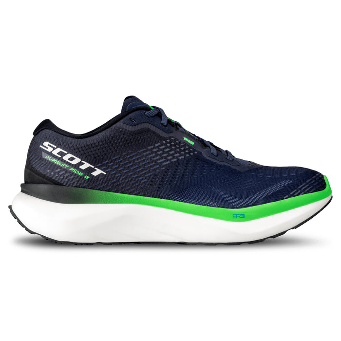 Tenis Persuit Ride 2 Scott Azul Negro Verde