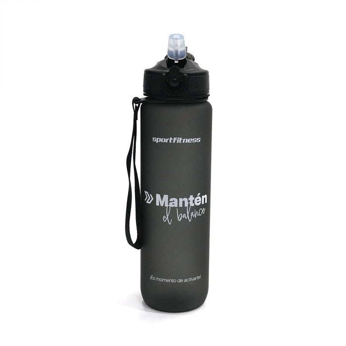Termo deportivo (1 lt) Negro