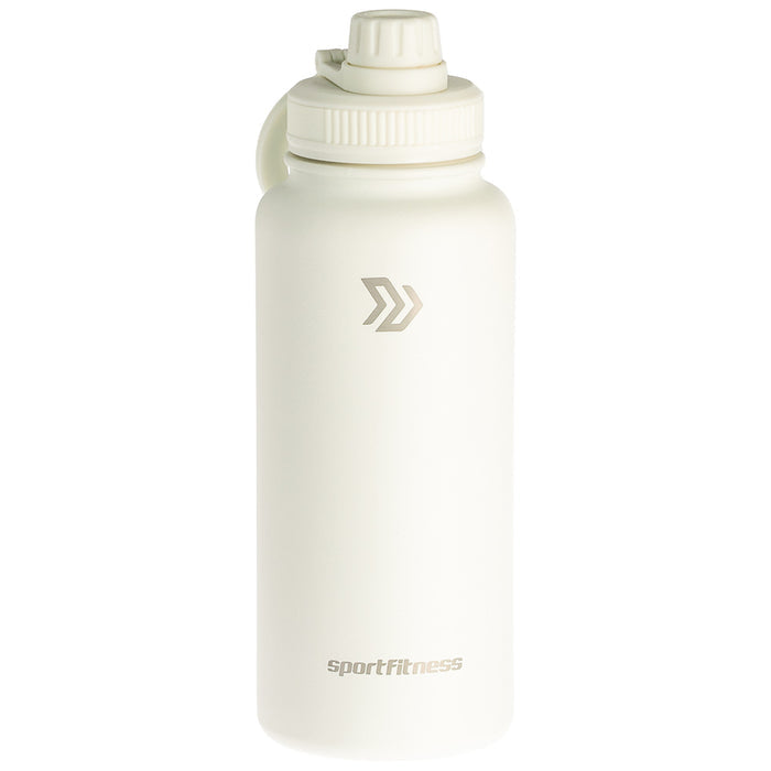 Termo Metálico con soporte Para Celular 32oz  Blanco