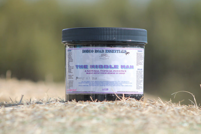 The Middle Man Poultice - Recovery Support for Performance Horses Rodeo Road Essentials