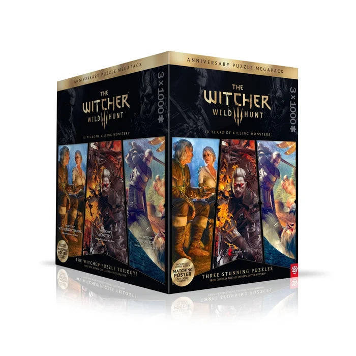 THE WITCHER 3 - 10 years of killing monster - 3 Puzzle 1000P