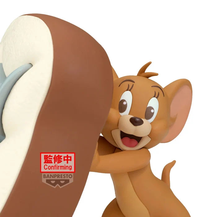 TOM & JERRY - Jerry & Tuffy - Figurine Big Soft Vinyl 11cm