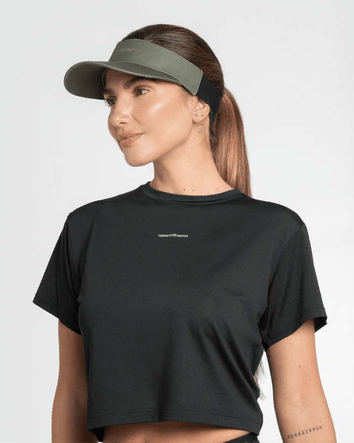 Visera Care Deportiva Verde Oliva