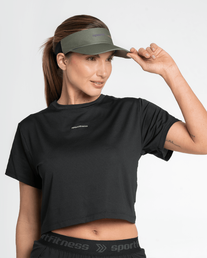Visera Care Deportiva Verde Oliva