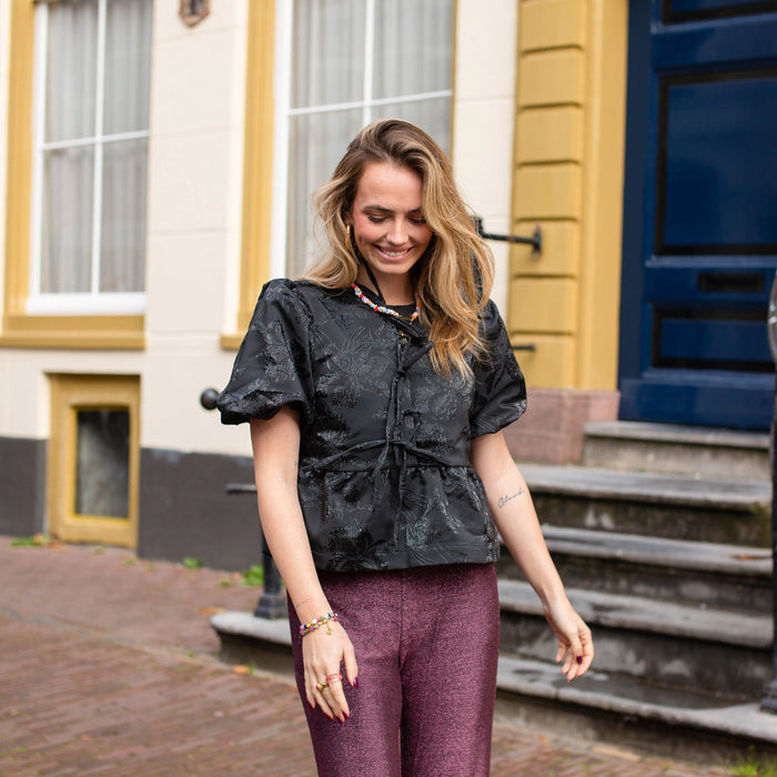 YAS Sonya top black
