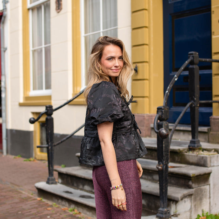 YAS Sonya top black
